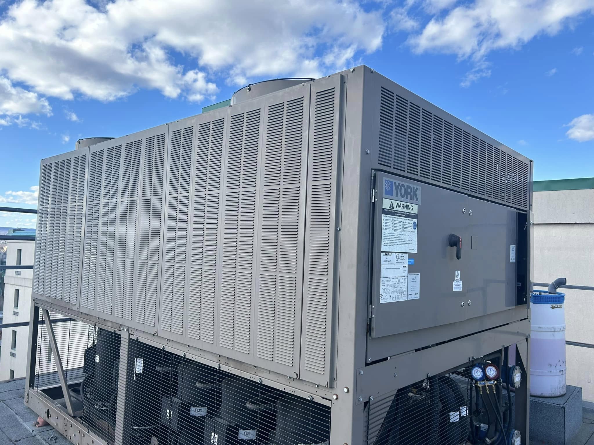 Climatisation centrale performante pour bâtiments résidentiels